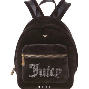 Juicy Couture Luxe Velour Mini Backpack